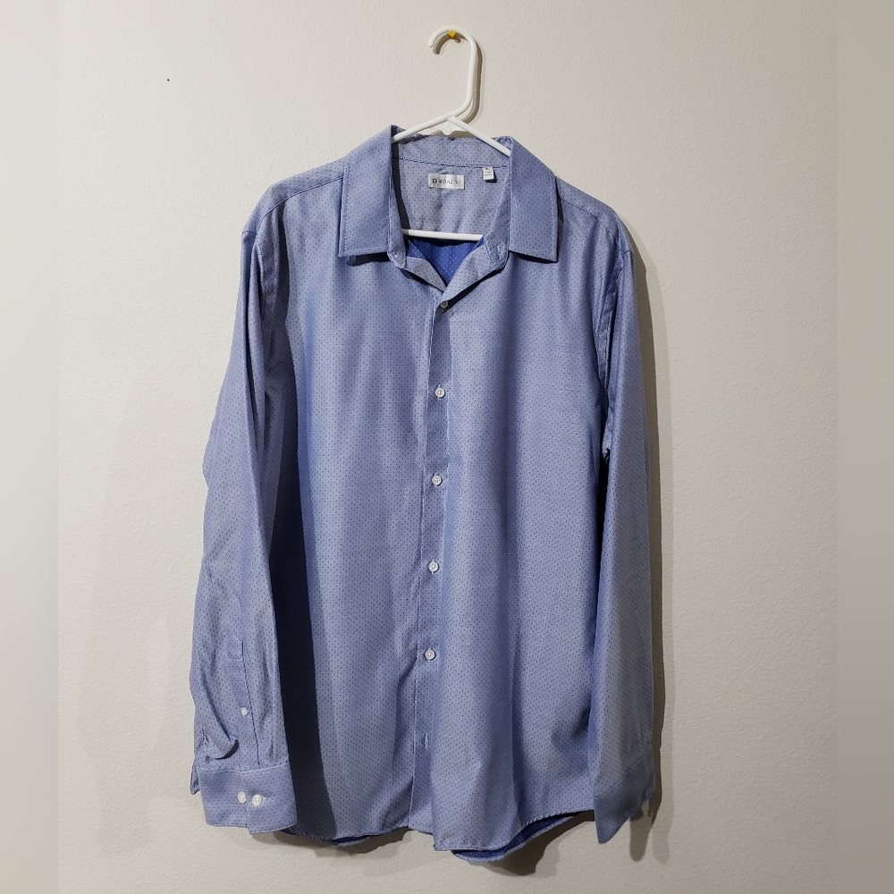 Men's Blue Dress Shirt
